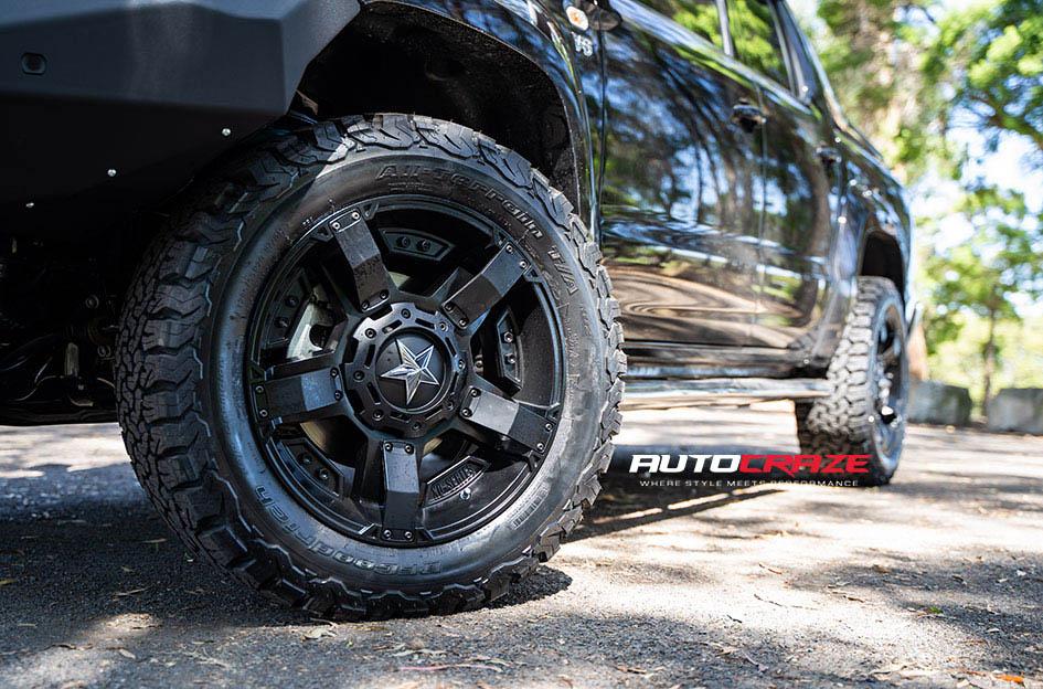 VOLKSWAGEN AMAROK ROCKSTAR XD 2 MATTE BLACK